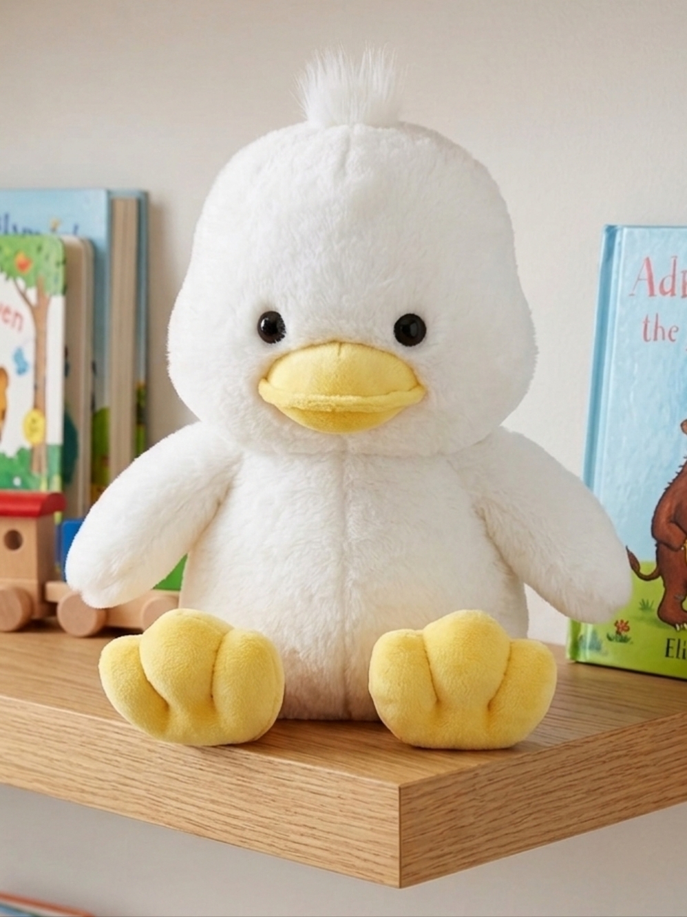 Duck Plush, Yellow and White Toy